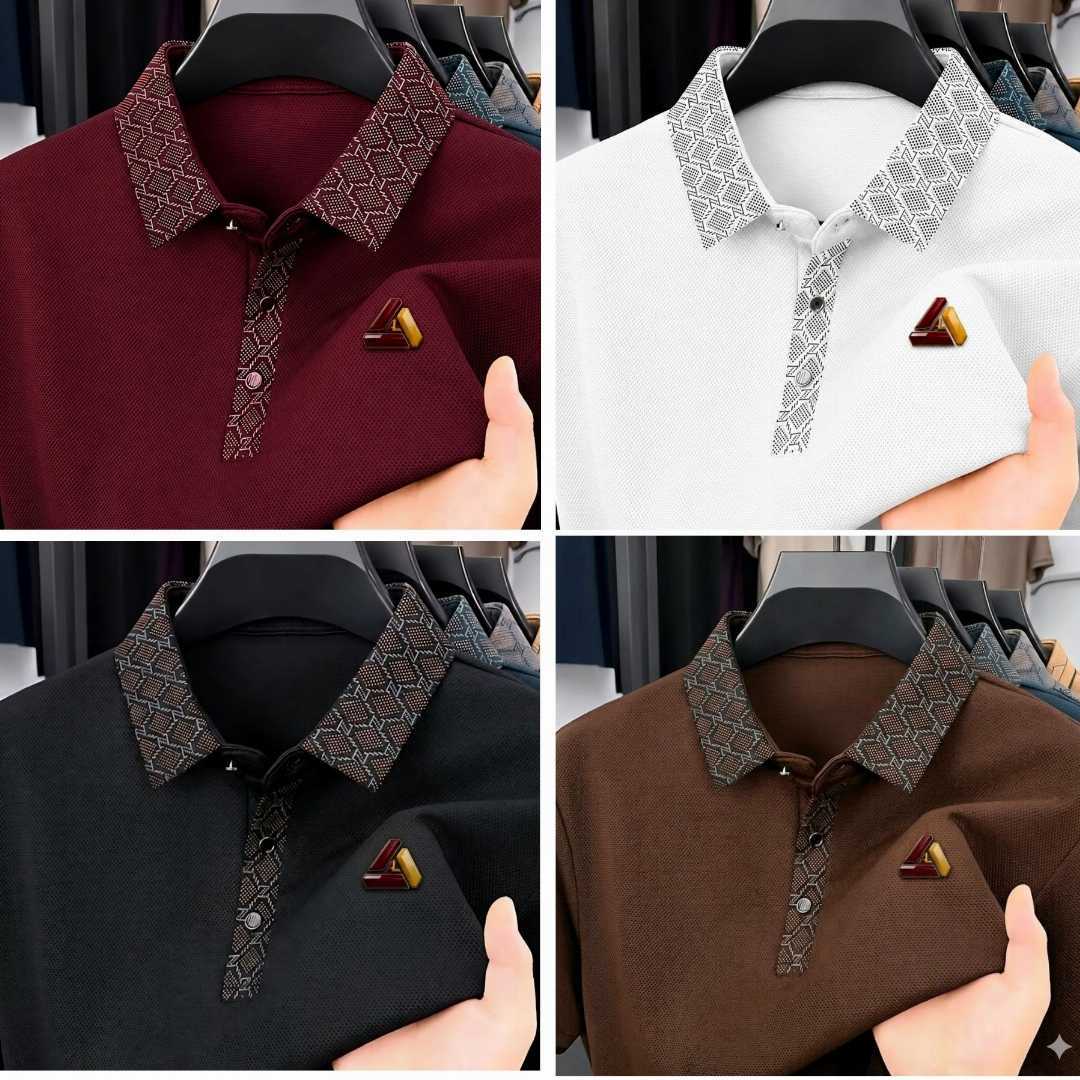 👕Stylish,China,Fabric,Polo,Shirt,for,Men❄️