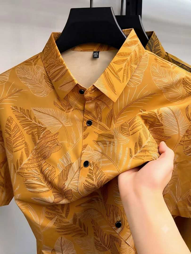 Premium,,China,Fabric,Half,Sleeve,Shirt,For,Men