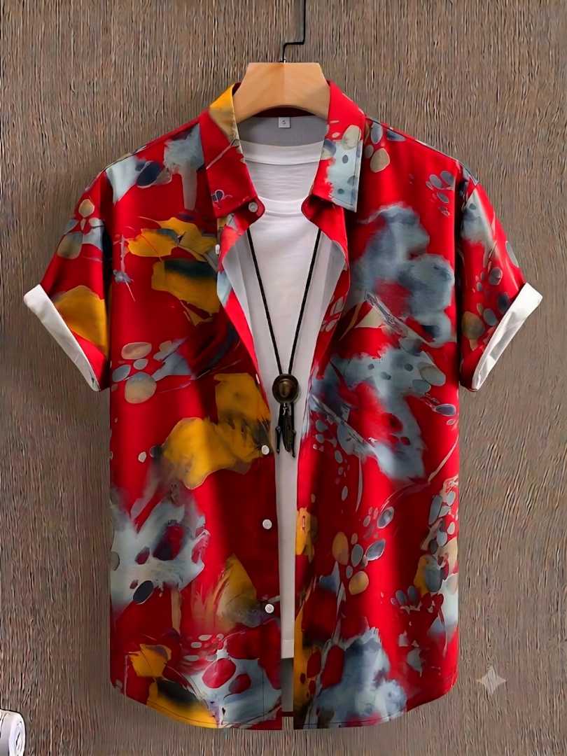 Premium,,China,Fabric,Half,Sleeve,Shirt,For,Men