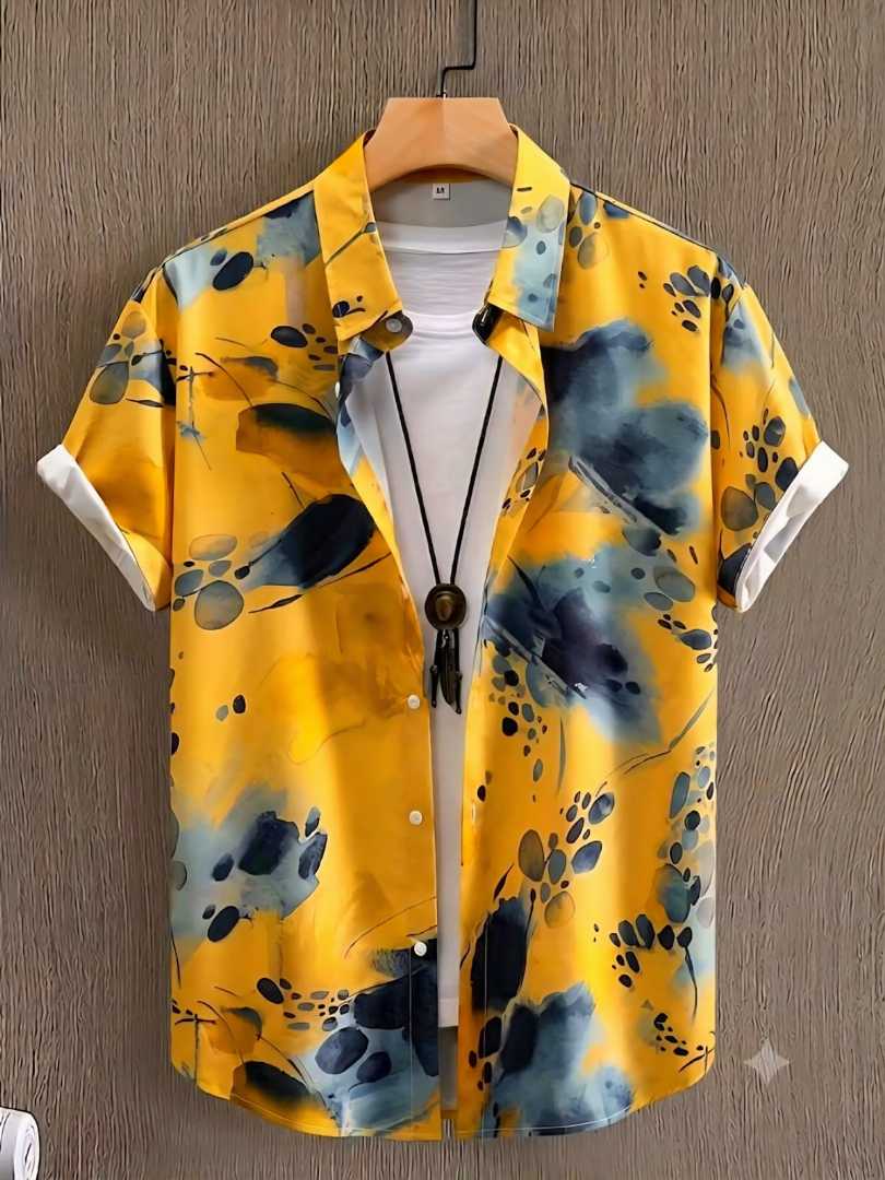 Premium,,China,Fabric,Half,Sleeve,Shirt,For,Men