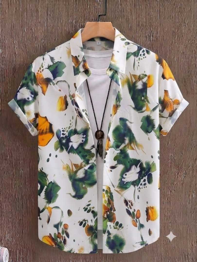 Premium,,China,Fabric,Half,Sleeve,Shirt,For,Men