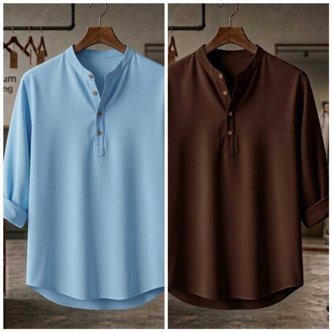 Premium Cotton Katua, Katua Combo, 2 Pcs Katua, Premium Katua for Men, Cotton Katua Bangladesh, Men’s Katua, Stylish Katua, Traditional Wear, Panjabi Katua, Premium Men’s Wear, Katua Collection, Trendy Trade Mart bd